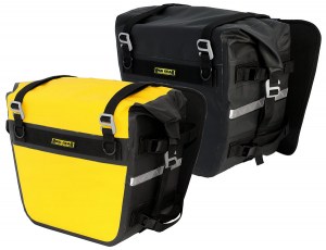 Nelson Rigg Deluxe Adventure Saddlebags available in Black and Yellow - KLR650.com