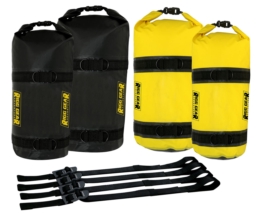 Rig Gear Adventure Dry Roll Bags in Yellow and Black - KLR650.com